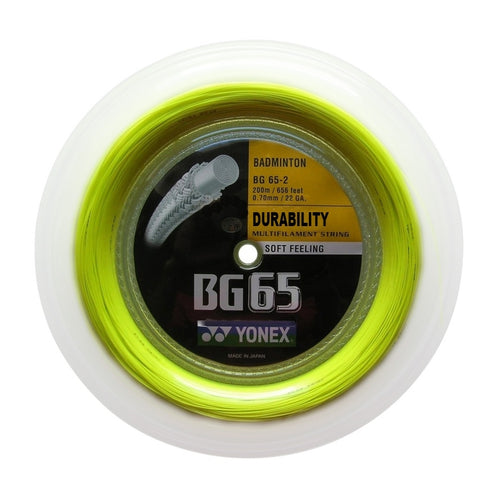 Yonex BG 65 Badminton String Reel (200m)