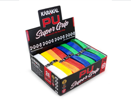 Karakal PU SUPER GRIP ASSORTED 24 Grips