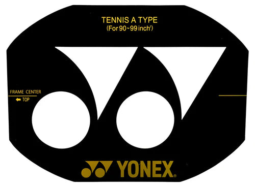 Yonex Badminton Racket Stencil Card