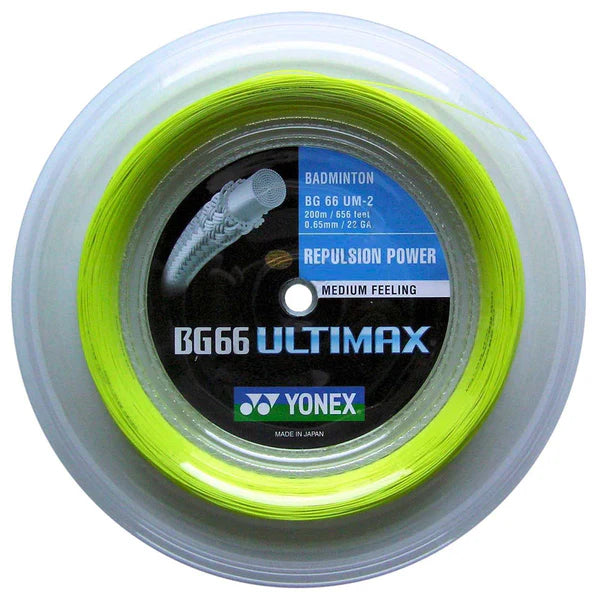 Yonex BG 66 Ultimax Badminton String Reel (200m)