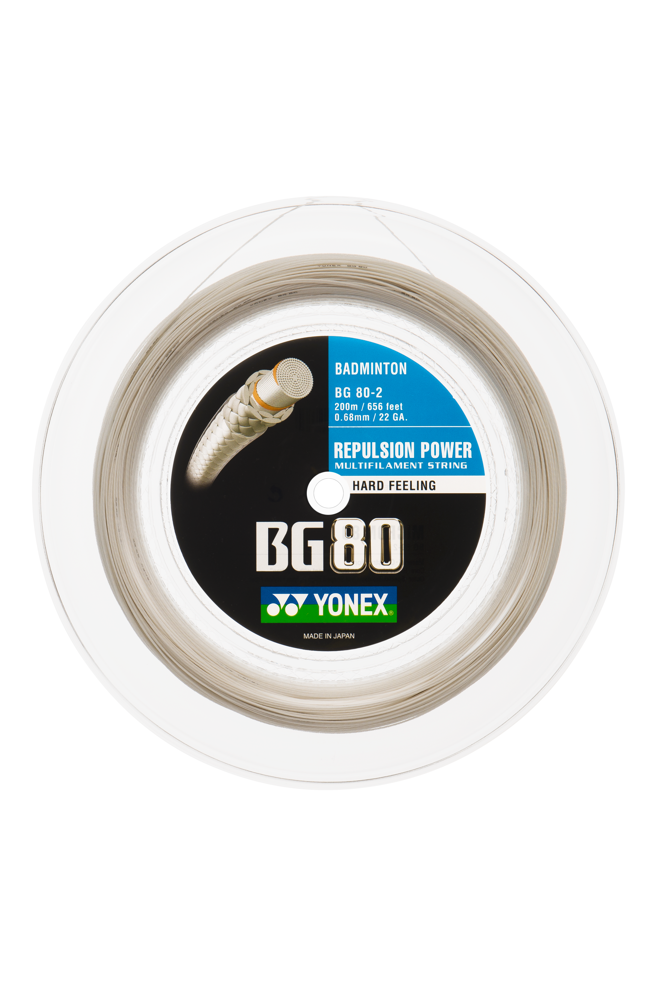 Yonex BG80 Badminton String Reel (200m)