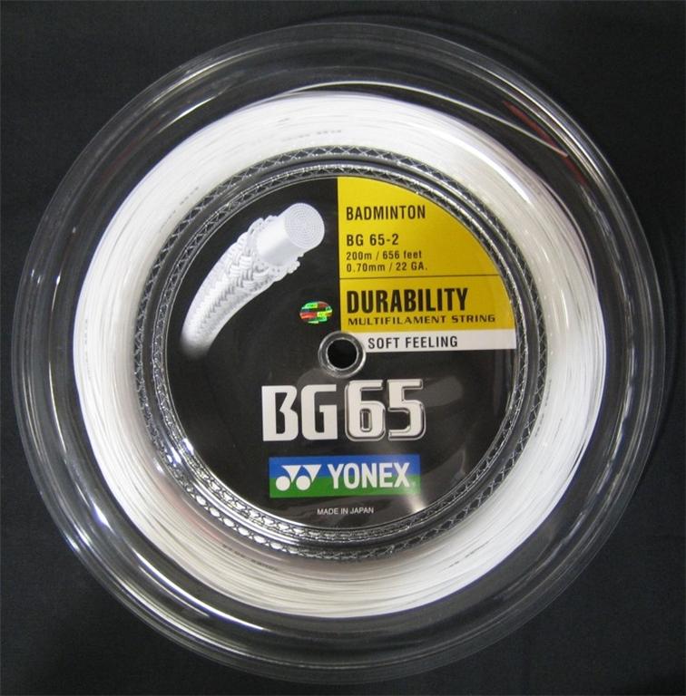 Yonex BG 65 Badminton String Reel (200m)